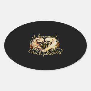 I love greyhounds cute 45 MPH Couch potatoes Oval Sticker