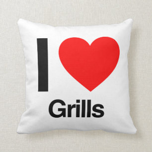 i love grills cushion