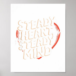 I Love Groundhog Day Retro Vintage 60s 70s Flowers Poster