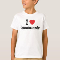 I love Guacamole heart T-Shirt