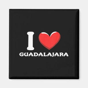 I Love Guadalajara Mexico _1  Magnet