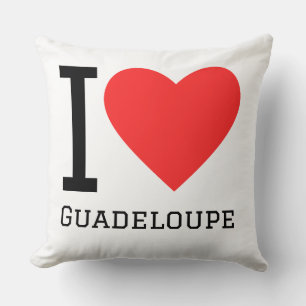 I love guadeloupe cushion