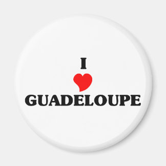 I Love Guadeloupe Magnet