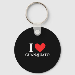 I Love Guanajuato Mexico Vacation Key Ring