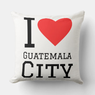 I love Guatemala City Cushion