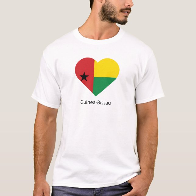 I Love Guinea-Bissau T-Shirt (Front)