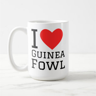 I love Guinea fowl Coffee Mug