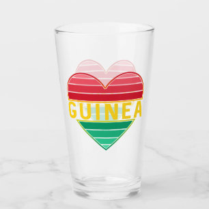 I Love Guinea, Guinean Heart Glass