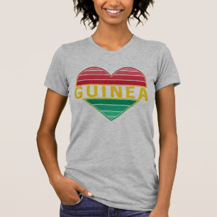 I Love Guinea, Guinean Heart T-Shirt