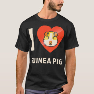 I love Guinea Pig T shirt for Women and Men