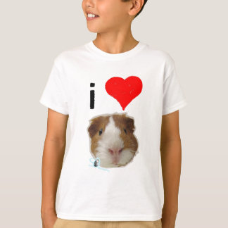 I Love Guinea Pigs by So SqueaKy T-Shirt