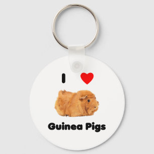 I love guinea pigs Keychain