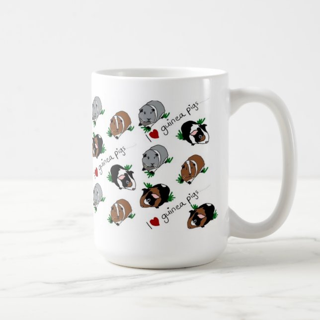 I love guinea pigs mug (Right)