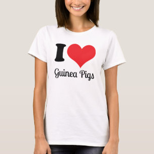 I Love Guinea Pigs Shirt