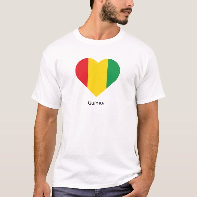 I Love Guinea T-Shirt (Front)