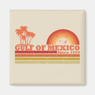 I love Gulf of Mexico est 1550 vintage Magnet