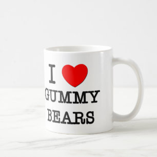 I Love Gummy Bears Coffee Mug