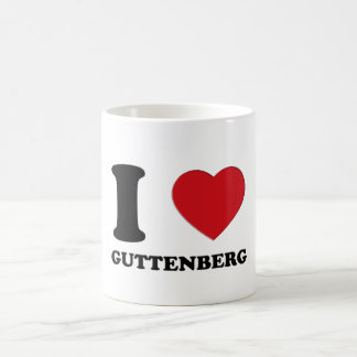 I LOVE GUTTENBERG COFFEE MUG