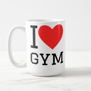 I love gym coffee mug