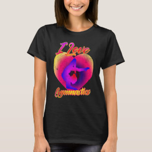 I Love Gymnastics Gymnast Tumbling Team Gymnastic T-Shirt
