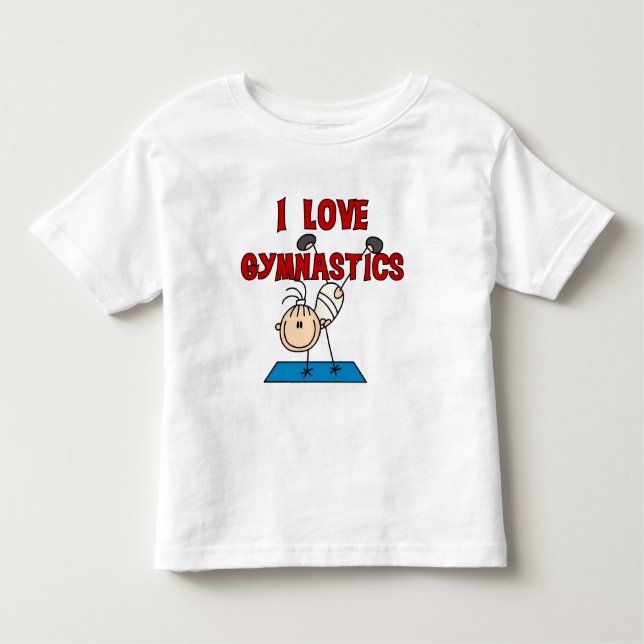I Love Gymnastics Tshirts and Gifts (Front)