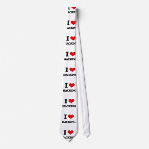 I love Hacking Tie