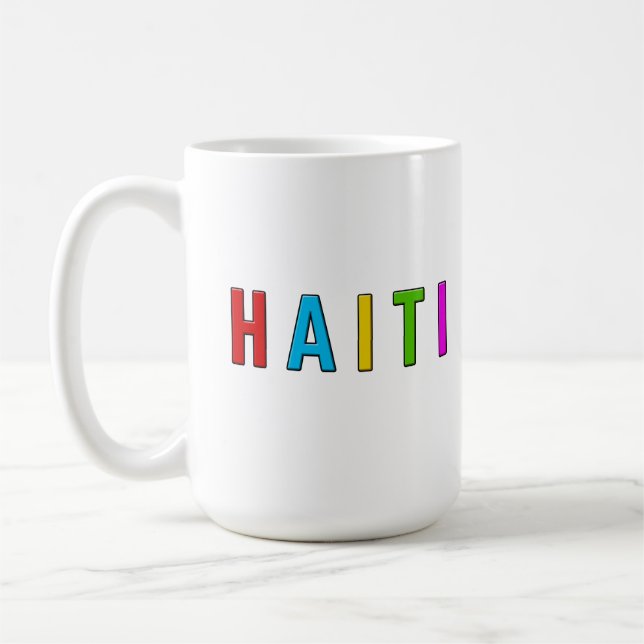 I love Haiti  Coffee Mug (Left)