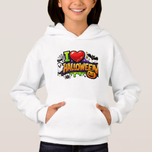 I Love Halloween Pop Culture Graphic