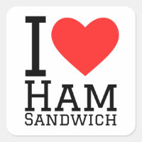 I love ham sandwich