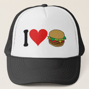 I Love Hamburgers * Trucker Hat