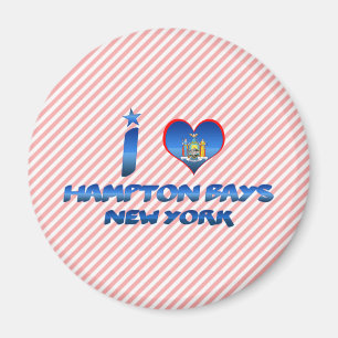 I love Hampton Bays, New York Magnet