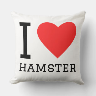 I love hamster  cushion