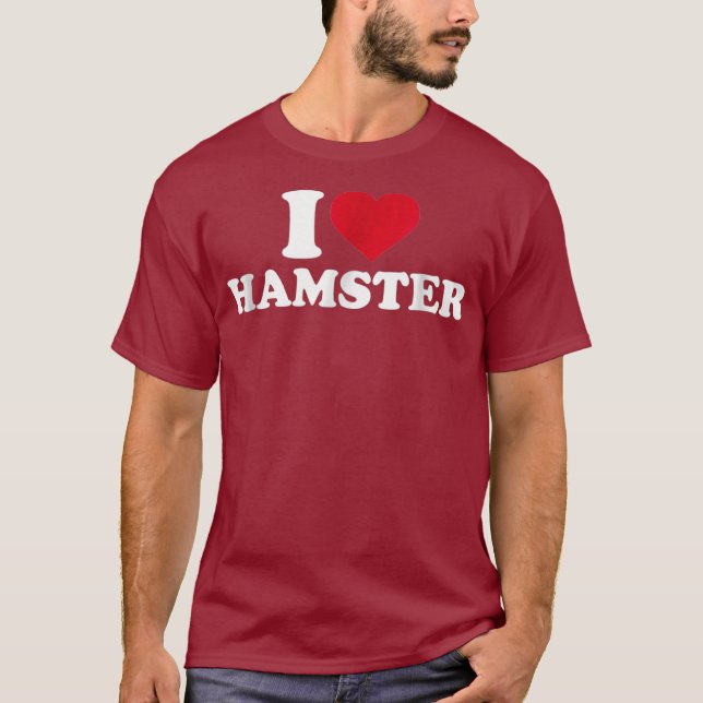 I love hamster T-Shirt (Front)