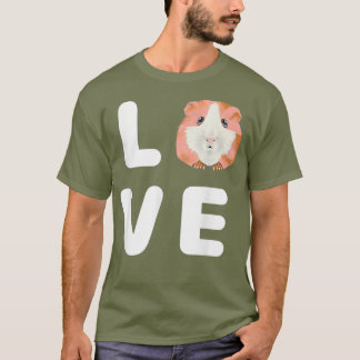 I Love Hamsters Cute Pet Kid Children Hammy Pig T-Shirt