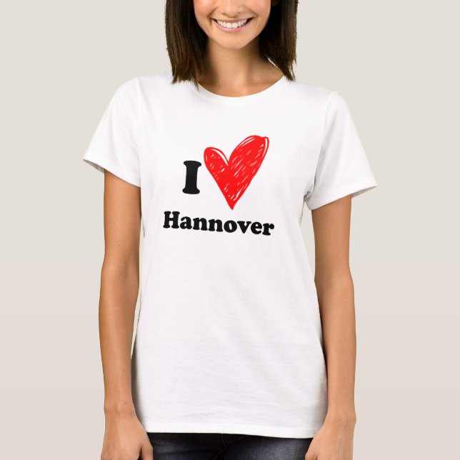I love Hannover T-Shirt (Front)