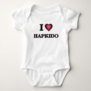 I Love Hapkido Baby Bodysuit