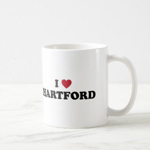 I Love Hartford Connecticut Coffee Mug
