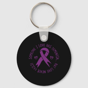I Love Has Dementia Alzheimerheimer Awareness Key Ring