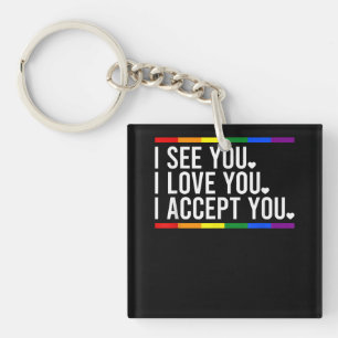 I Love Haunted Mound Lgbt Pride Lgbt Month Lgbt Fl Key Ring