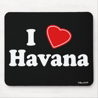 I Love Havana Mouse Pad