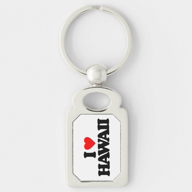 I LOVE HAWAII KEY RING (Front)