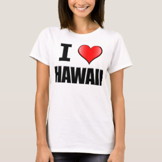 I Love Hawaii T-Shirt - Women