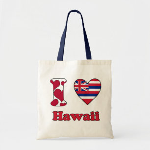 I love Hawaii Tote Bag
