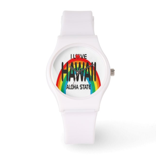 I Love Hawaii - Watch (Front)