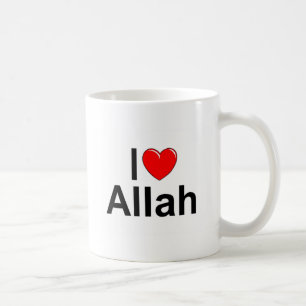 I Love (Heart) Allah Coffee Mug