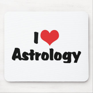 I Love Heart Astrology Mouse Pad