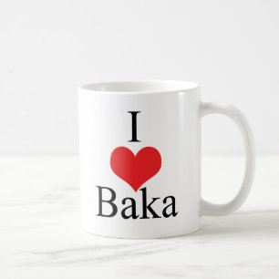 I Love (Heart) Baka Coffee Mug
