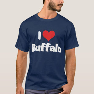 I Love Heart Buffalo T-Shirt