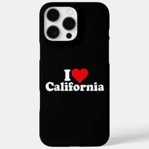 I LOVE HEART CALIFORNIA CALI STATE iPhone 16 PRO MAX CASE