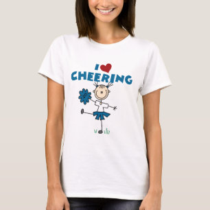 I Love (Heart) Cheering T-Shirt